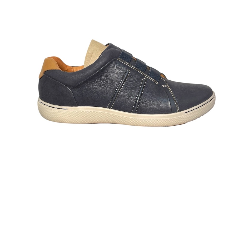 Clarks | Women’s Nalle Ease Navy Leather Sneaker